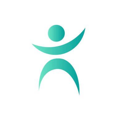 İnsanlar logo şablon vektör resimleme tasarımı