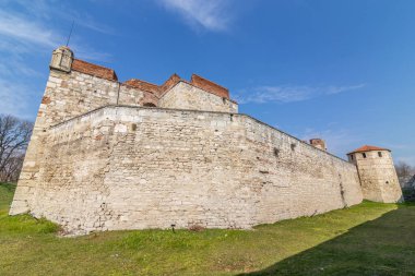 Bulgaristan 'ın Vidin kenti yakınlarındaki Tuna Nehri üzerindeki korunmuş ortaçağ kalesi Baba Vida