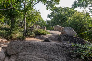 Beglik Tash or Begliktash, is a prehistoric rock phenomenon situated on the southern Black Sea coast of Bulgaria, a few kilometers north of the city of Primorsko.