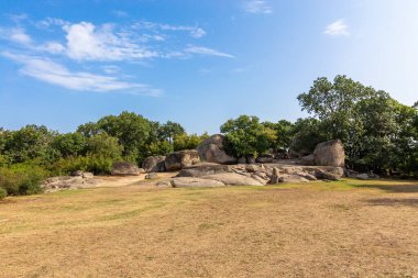 Beglik Tash or Begliktash, is a prehistoric rock phenomenon situated on the southern Black Sea coast of Bulgaria, a few kilometers north of the city of Primorsko.