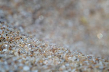 Bulgaristan 'ın Karadeniz sahillerindeki aşırı kum Marco' su