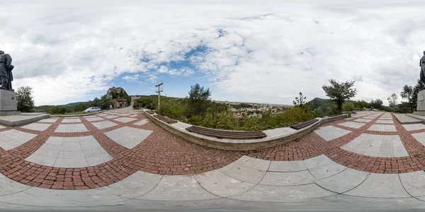 360 Panorama Antigua Fortaleza Lovech Bulgaria — Foto de Stock