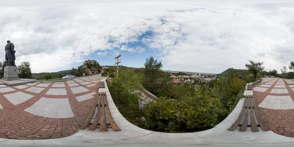 360 Panorama Antigua Fortaleza Lovech Bulgaria — Foto de Stock
