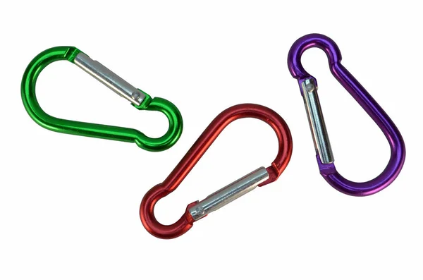 tırmanma ipi beyaz arkaplanda izole edildi