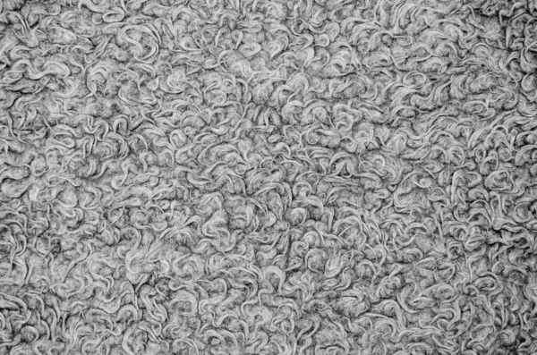 kıvırcık kürk gri kumaş dokusu