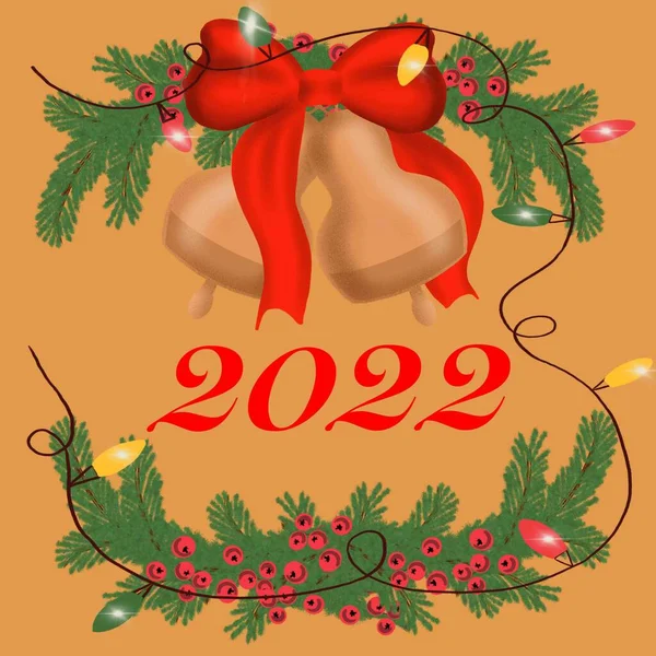 Noel Çelengi Yarışması. Dijital Noel ağacı ve meyveler. Kırmızı kurdeleli Noel çanları. Şenlikli dijital grafikler. Kış çerçevesi. Noel süsleri. Kırmızı sarı, yeşil, gri, pembe Noel çizimleri.