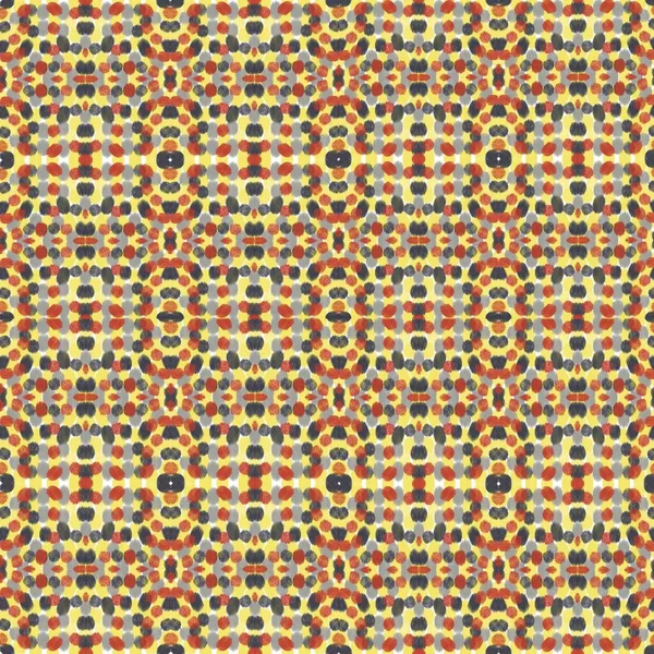 Patroon Naadloos Behang Bloem Textuur Ontwerp Vector Illust Geel Bloemen — Stockfoto