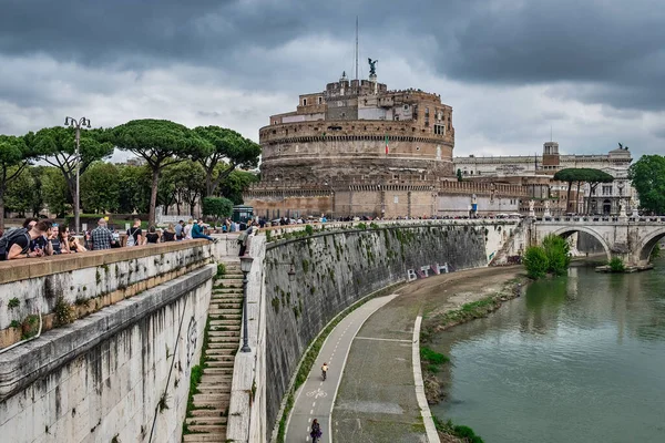 Rome Italie Mai 2018 Château Saint Ange Connu Sous Nom — Photo