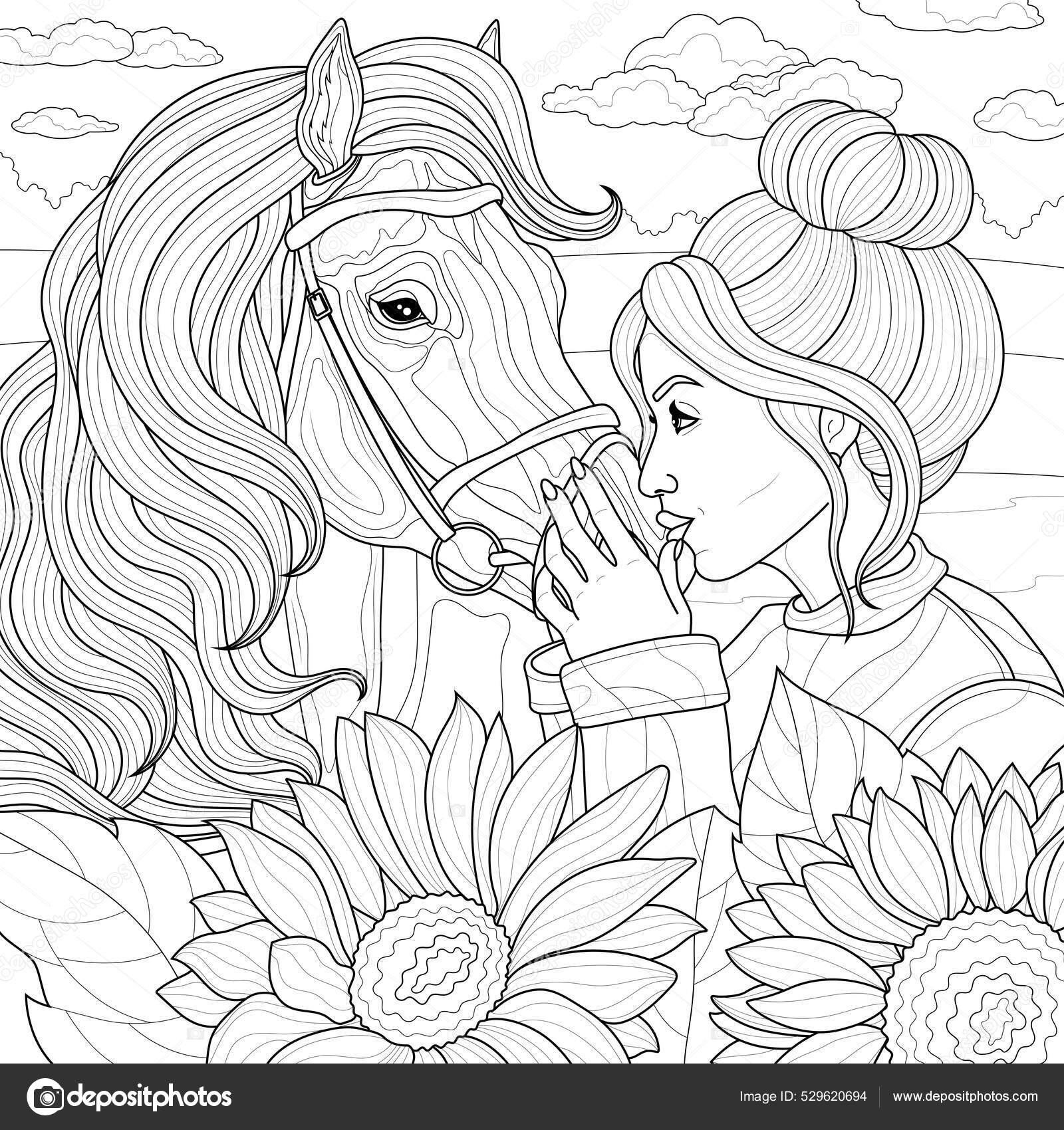 Desenho e Imagem BFF Cabelo para Colorir e Imprimir Grátis para Adultos e  Crianças (Meninas e Meninos) 