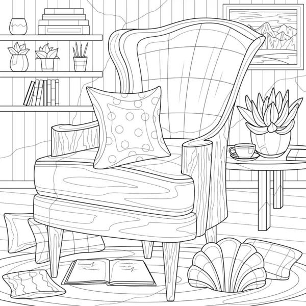 Criança a jogar xadrez - Vintage - Coloring Pages for Adults