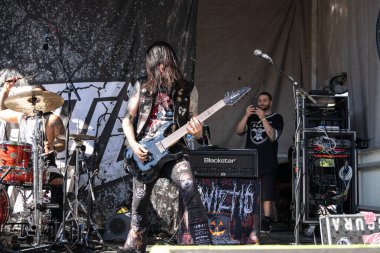 Twiztid, 9-18-2021 'de Rob Zombie için özel konuk olarak Riff Fest' te canlı performans sergiliyor.