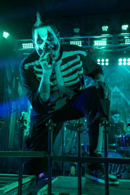 Twiztid, Detroit, Michigan 'da Fright Fest 2021' de 10-30-2021 'de Saint Andrews Hall' da sahne aldı.