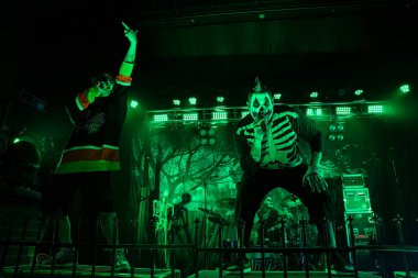 Twiztid, Detroit, Michigan 'da Fright Fest 2021' de 10-30-2021 'de Saint Andrews Hall' da sahne aldı.