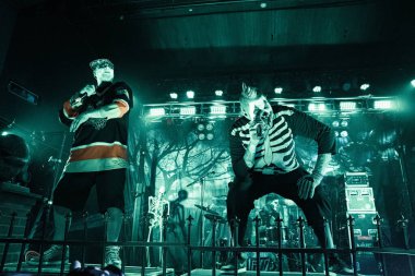 Twiztid, Detroit, Michigan 'da Fright Fest 2021' de 10-30-2021 'de Saint Andrews Hall' da sahne aldı.