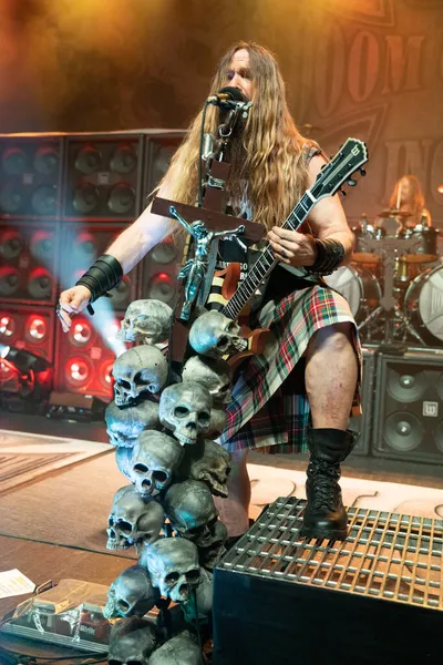 Black Label Society Detroit Fillmore Michigan 2021 Detroit Chapter Sahne — Stok fotoğraf