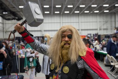 Warren, Michigan 'daki Great Lakes Comic kongresi 02-26-2022