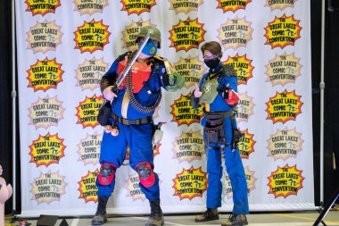 Warren, Michigan 'daki Great Lakes Comic kongresi 02-26-2022