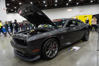 2022 Autorama Hotrod ve Otomobil Fuarı Detroit Michigan 'da 5 Mart 2022