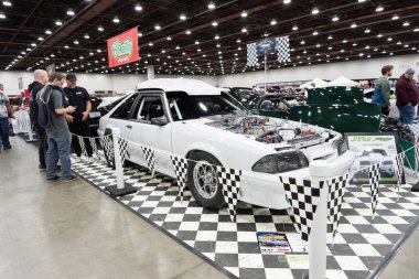 2022 Autorama Hotrod ve Otomobil Fuarı Detroit Michigan 'da 5 Mart 2022