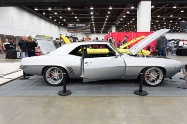2022 Autorama Hotrod ve Otomobil Fuarı Detroit Michigan 'da 5 Mart 2022