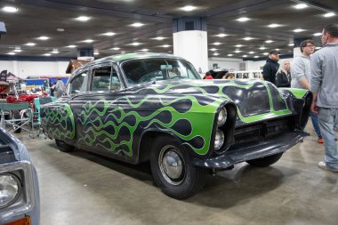 2022 Autorama Hotrod ve Otomobil Fuarı Detroit Michigan 'da 5 Mart 2022