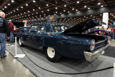 2022 Autorama Hotrod ve Otomobil Fuarı Detroit Michigan 'da 5 Mart 2022