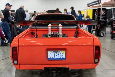 2022 Autorama Hotrod ve Otomobil Fuarı Detroit Michigan 'da 5 Mart 2022
