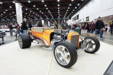 2022 Autorama Hotrod ve Otomobil Fuarı Detroit Michigan 'da 5 Mart 2022