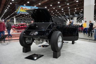 2022 Autorama Hotrod ve Otomobil Fuarı Detroit Michigan 'da 5 Mart 2022