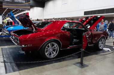 2022 Autorama Hotrod ve Otomobil Fuarı Detroit Michigan 'da 5 Mart 2022