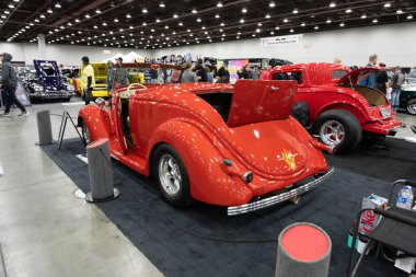 2022 Autorama Hotrod ve Otomobil Fuarı Detroit Michigan 'da 5 Mart 2022
