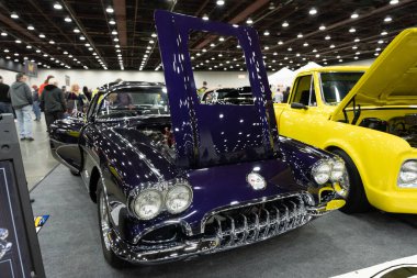 2022 Autorama Hotrod ve Otomobil Fuarı Detroit Michigan 'da 5 Mart 2022