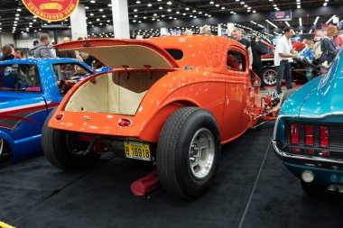 2022 Autorama Hotrod ve Otomobil Fuarı Detroit Michigan 'da 5 Mart 2022