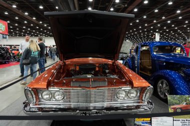 2022 Autorama Hotrod ve Otomobil Fuarı Detroit Michigan 'da 5 Mart 2022