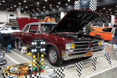 2022 Autorama Hotrod ve Otomobil Fuarı Detroit Michigan 'da 5 Mart 2022