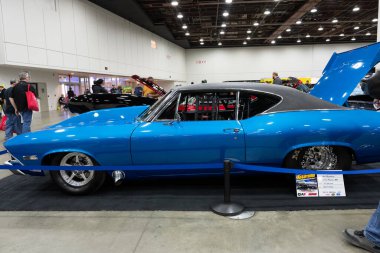2022 Autorama Hotrod ve Otomobil Fuarı Detroit Michigan 'da 5 Mart 2022
