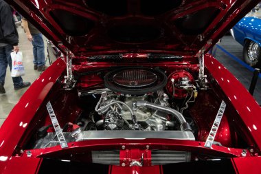 2022 Autorama Hotrod ve Otomobil Fuarı Detroit Michigan 'da 5 Mart 2022