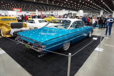 2022 Autorama Hotrod ve Otomobil Fuarı Detroit Michigan 'da 5 Mart 2022