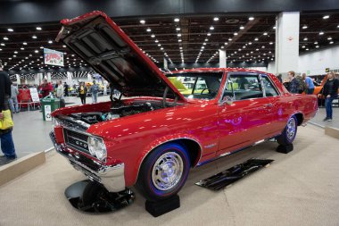 2022 Autorama Hotrod ve Otomobil Fuarı Detroit Michigan 'da 5 Mart 2022