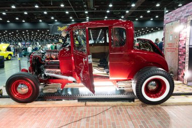 2022 Autorama Hotrod ve Otomobil Fuarı Detroit Michigan 'da 5 Mart 2022