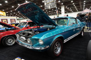 2022 Autorama Hotrod ve Otomobil Fuarı Detroit Michigan 'da 5 Mart 2022