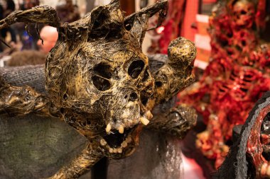 Detroit, Michigan 'da 3-19-2022' de Motor Şehri Korku Kongresi