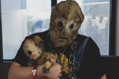 Detroit, Michigan 'da 3-19-2022' de Motor Şehri Korku Kongresi