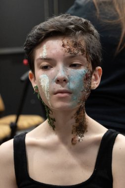 Detroit, Michigan 'da 3-19-2022' de Motor Şehri Korku Kongresi