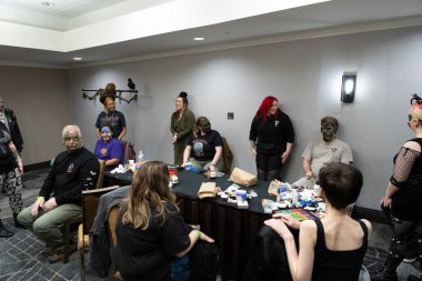 Detroit, Michigan 'da 3-19-2022' de Motor Şehri Korku Kongresi