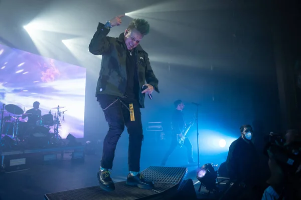 Papa Roach Apresentando Fillmore Detroit Michigan 2022 Com Convidados Especiais — Fotografia de Stock