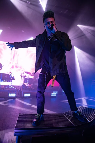 Papa Roach Apresentando Fillmore Detroit Michigan 2022 Com Convidados Especiais — Fotografia de Stock