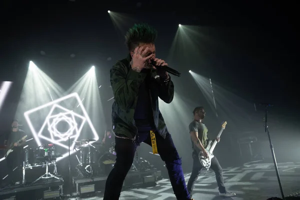 Papa Roach Apresentando Fillmore Detroit Michigan 2022 Com Convidados Especiais — Fotografia de Stock