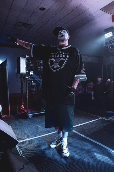 Blaze Dead Homie Cântă Astronomicon Livonia Michigan Aprilie 2022 — Fotografie, imagine de stoc