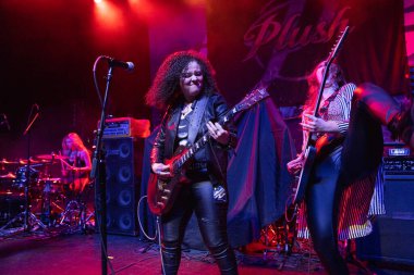 Plush, Detroit, Michigan 'daki Fillmore' da canlı performans sergiliyor.